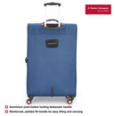 Wenger Fiero Large Softside Suitcase, 116 Litres, Blue, Swiss designed