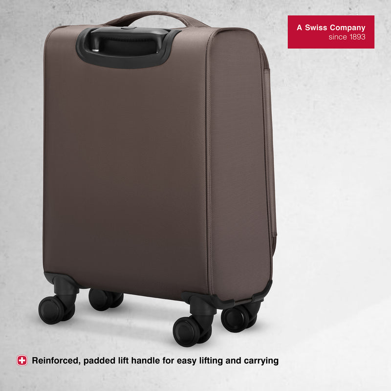 Wenger, Veric Carry-On Softside Case, Taupe, 31 Litres, Swiss designed
