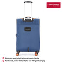 Wenger Fiero-Pro Medium Softside Suitcase, 69 Litres, Blue/Orange, Swiss designed-blend of style & function