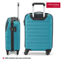 Wenger Static Carry-on Hardside Suitcase, 33 Litres, Fresh Blue, Swiss designed