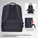 Victorinox Victoria Signature Women Compact Backpack, 14'' Laptop & 10'' Tablet Pocket, Midnight Blue, Swiss designed