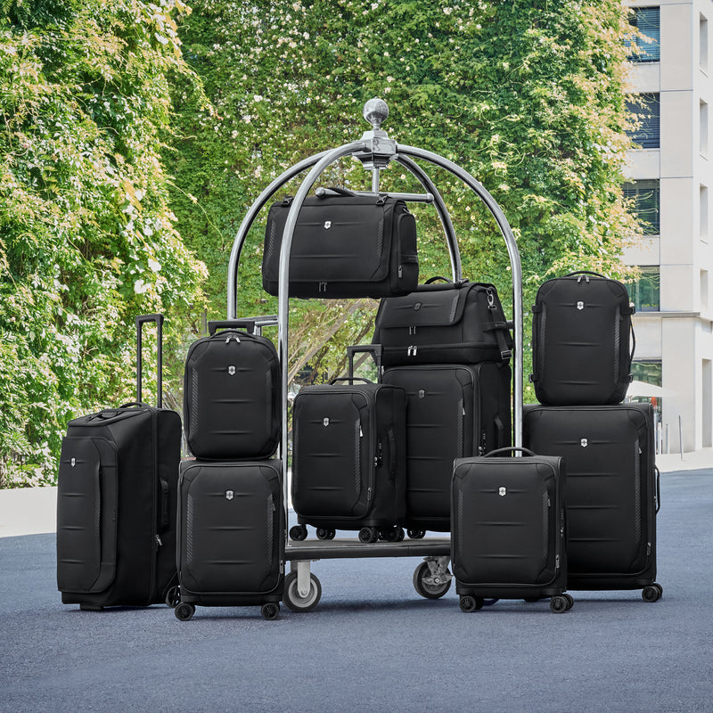 Victorinox, Crosslight, Global Softside Check-In Luggage, 106 litres, Black, Trolley Bag