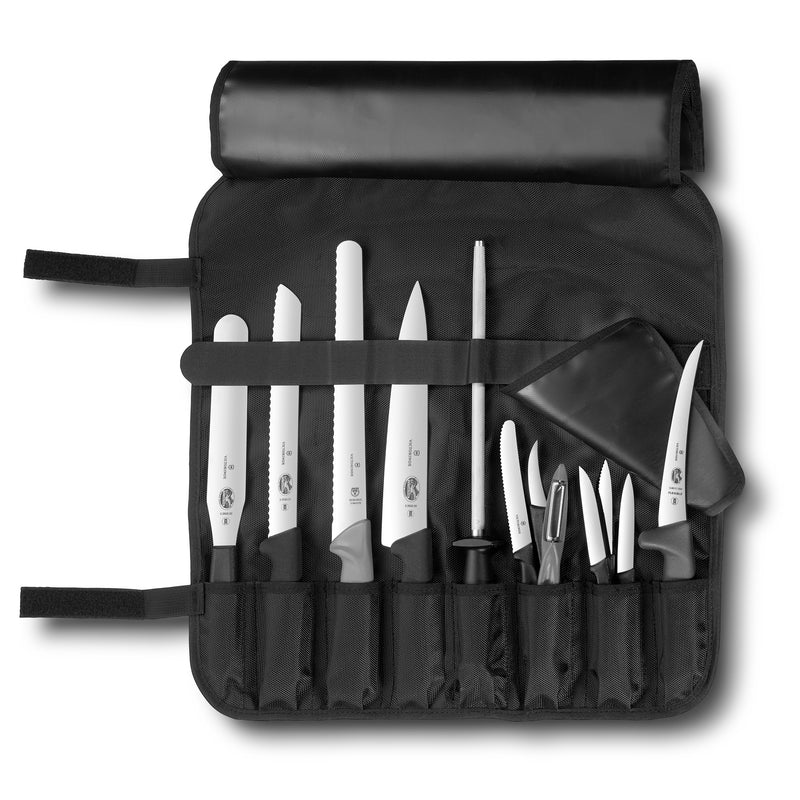 Victorinox Cutlery Roll Bag Empty For 8 Pieces Black