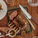 Victorinox Wooden Kitchen Chopping Board with Juice Groove - Brown, Medium, Swiss Made