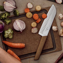 Victorinox Wooden Kitchen Chopping Board with Juice Groove - Brown, Large, Swiss Made