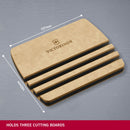 Victorinox Stand for three cutting boards, Brown, Swiss Made