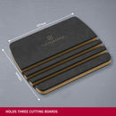 Victorinox Stand for three cutting boards, Black, Swiss Made