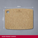 Victorinox Chopping/Cutting Board - Perfect for Cutting Vegetables, Fruits & Meat, Brown, Small Swiss Made