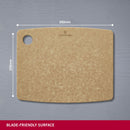 Victorinox Chopping/Cutting Board - Perfect for Cutting Vegetables, Fruits & Meat, Brown, Medium, Swiss Made