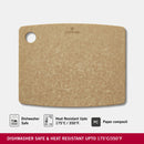 Victorinox Chopping/Cutting Board - Perfect for Cutting Vegetables, Fruits & Meat, Brown, Medium, Swiss Made