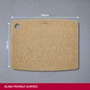 Victorinox Chopping/Cutting Board - Perfect for Cutting Vegetables, Fruits & Meat, Brown, Large, Swiss Made