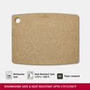 Victorinox Chopping/Cutting Board - Perfect for Cutting Vegetables, Fruits & Meat, Brown, Large, Swiss Made