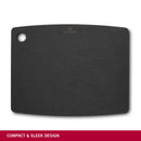 Victorinox Chopping/Cutting Board - Perfect for Cutting Vegetables, Fruits & Meat, Black, Large, Swiss Made