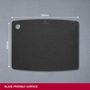 Victorinox Chopping/Cutting Board - Perfect for Cutting Vegetables, Fruits & Meat, Black, Large, Swiss Made