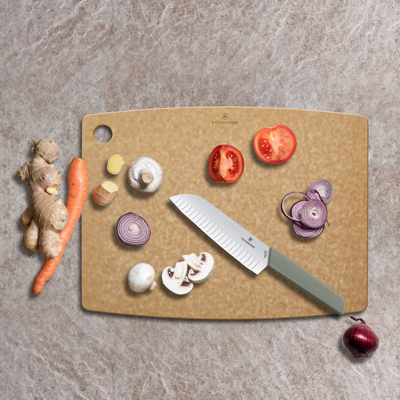 Victorinox Chopping/Cutting Board - Perfect for Cutting Vegetables, Fruits & Meat, Brown, Extra Large, Swiss Made