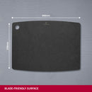Victorinox Chopping/Cutting Board - Perfect for Cutting Vegetables, Fruits & Meat, Black, Extra Large, Swiss Made