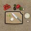 Victorinox Gourmet Series Chopping/Cutting Board with juice groove, Brown, Medium