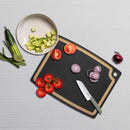 Victorinox Gourmet Series Chopping/Cutting Board with juice groove, Black, Large