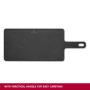 Victorinox Handy Series Chopping/Cutting Board with Handle, Black, Large