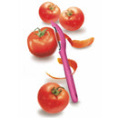 Victorinox Stainless Steel Swiss Classic Serrated/Wavy Edge Universal Peeler, Pink, Swiss Made