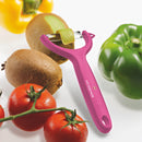 Victorinox Swiss Made, Stainless Steel Multipurpose Peeler, Serrated/Wavy Edge, Peel Tomato Kiwi