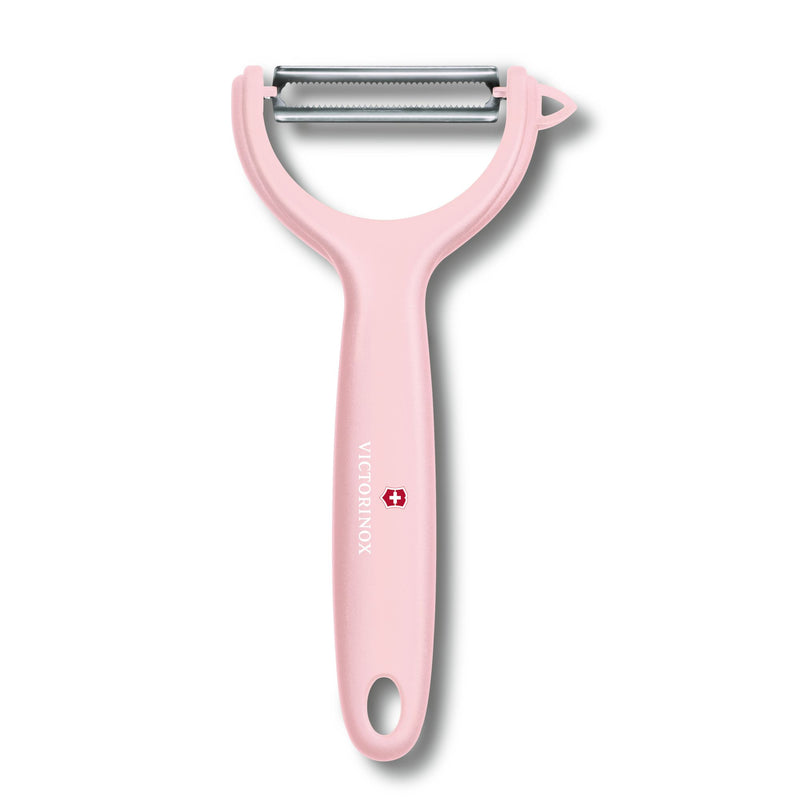 Victorinox Swiss Classic Peeler, Wavy Edge, Swiss Trend Colours Special Edition Rose Pink, Swiss Made