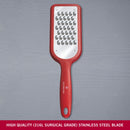 Victorinox Swiss Classic Stainless Steel Kitchen Grater, Rough Edge, Red, Swiss Made