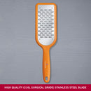 Victorinox Swiss Classic Stainless Steel Grater with Ribbon Edge, Orange, Swiss Made