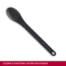 Victorinox Compact Spoon for everyday cooking or serving, Black, Small