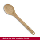 Victorinox Compact Spoon for everyday cooking or serving, Brown, Large