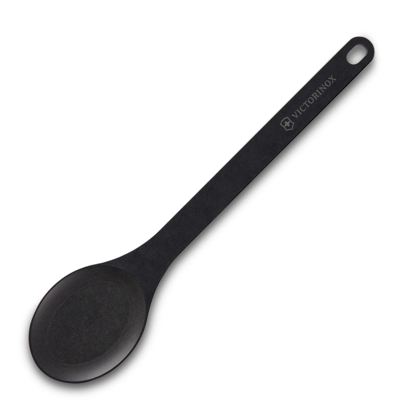 Victorinox Compact Spoon for everyday cooking or serving, Black, Large