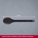 Victorinox Compact Spoon for everyday cooking or serving, Black, Large