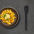 Victorinox Saute Tool-Turner with Angled Edge and Hole, Black, Swiss Made