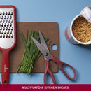 Victorinox Stainless Steel Multipurpose Shears with Integrated Bottle Opener 20 cm Red,