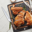 Victorinox Grand Maitre Forged Carving/Chopping Knife, Straight Edge, 20 cm, Rosewood, Swiss made