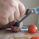 Victorinox Fibrox Stainless Steel Knife Sharpener-Portable, Chef & Household Use, 20cm, Swiss Made