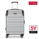 Wenger Static-Pro Medium Hardside Suitcase, 67 Litres, Grey, Swiss designed-blend of style & function