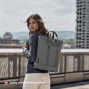 Victorinox Architecture Urban 2.0 2-Way Carry Tote/Backpack with 15" Laptop, 20 Litres, Melange Grey