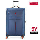 Wenger Fiero-Pro Large Softside Suitcase, 116 Litres, Blue/Orange, Swiss designed-blend of style & function