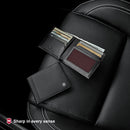 Victorinox Altius Alox, Slim Leather Bi-Fold Wallet, Black