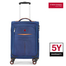 Wenger Fiero Carry-on Softside Suitcase, 45 Litres, Blue, Swiss designed