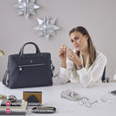 Victorinox Victoria Signature Women Briefcase, 14'' Laptop & 10'' Tablet Pocket, Midnight Blue, Swiss designed