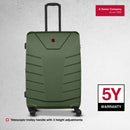 Wenger Pegasus Large Hardshell Suitcase, 99 Litres, Military Green, Swiss designed-blend of style & function