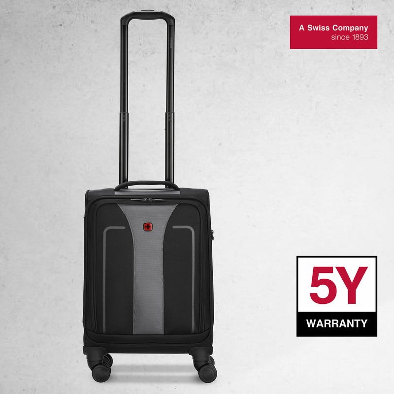 Wenger, Fantic Carry-On Softside Case, Black, 33 Litres, Swiss designed