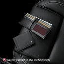 Victorinox Altius Alox, Deluxe Leather Bi-Fold Wallet, Black