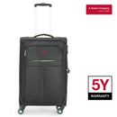 Wenger Fiero Medium Softside Suitcase, 69 Litres, Black, Swiss designed