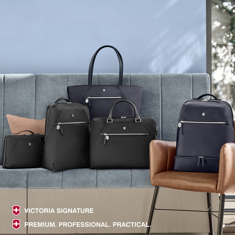 Victorinox Victoria Signature Women Briefcase, 14'' Laptop & 10'' Tablet Pocket, Black, Swiss designed