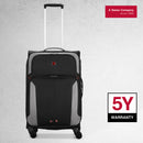 Wenger, Castic Medium Softside Case, Charcoal, 65 Litres, Swiss designed