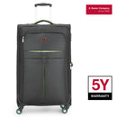 Wenger Fiero Large Softside Suitcase, 116 Litres, Black, Swiss designed