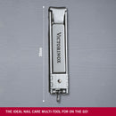 Victorinox Stainless Steel Multi Nail Clipper Flat